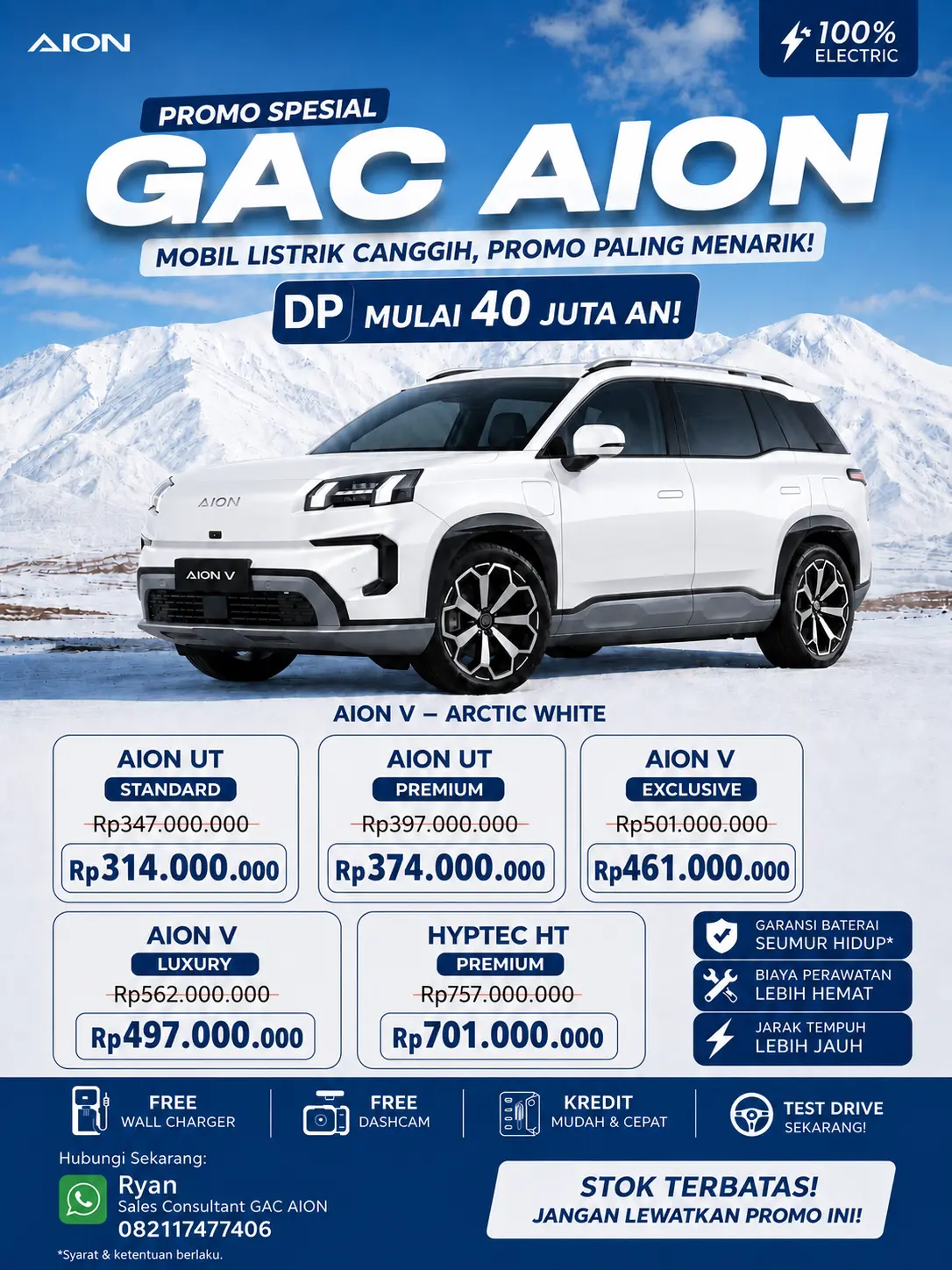 Promo GAC AION Bandung Cimahi September GIIAS