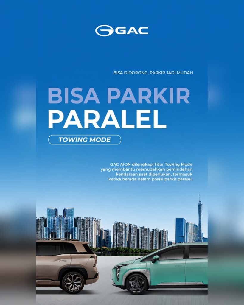 aion bisa parkir paralel
